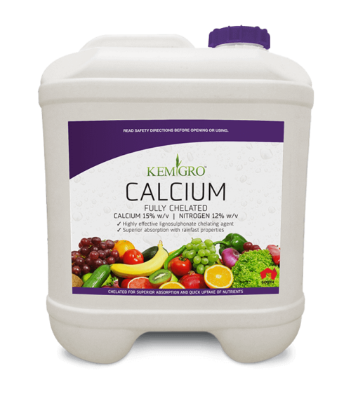 Kemgro Crop Solutions Fully Chelated Calcium Liquid Fertiliser 20 litre