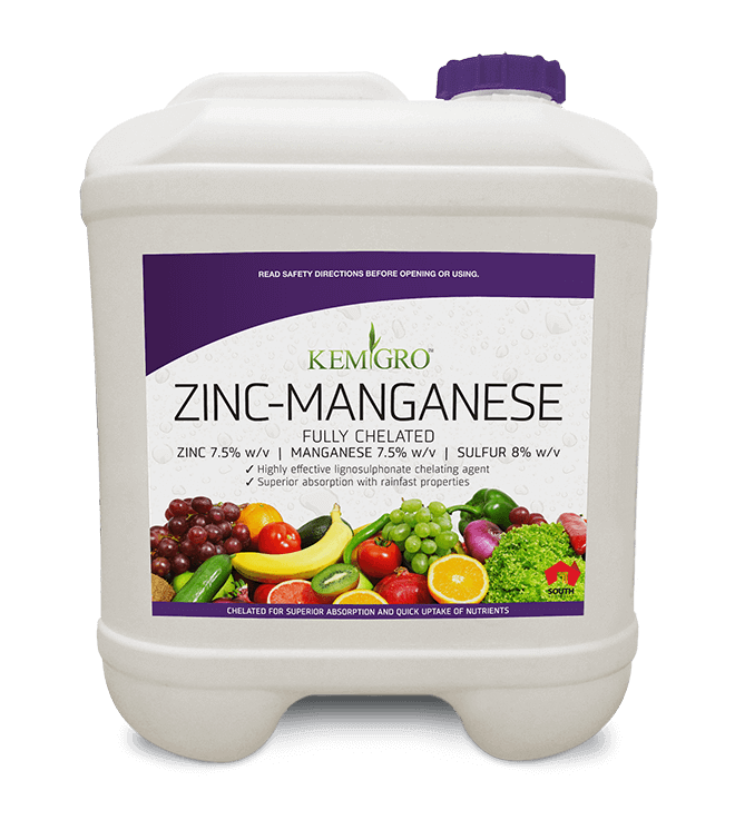 Kemgro Crop Solutions Fully Chelated Zinc Manganese Liquid Fertiliser 20 litre