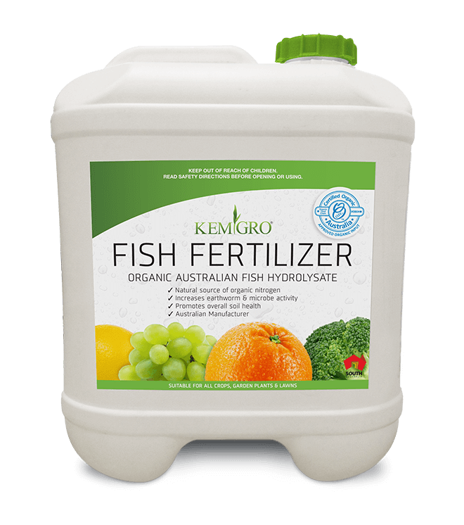 Kemgro Crop Solutions Certified Organic Fish Fertiliser 20 litre