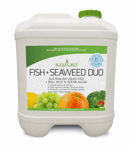 Kemgro Crop Solutions Certified Organic Fish + Seaweed Duo 20 litre